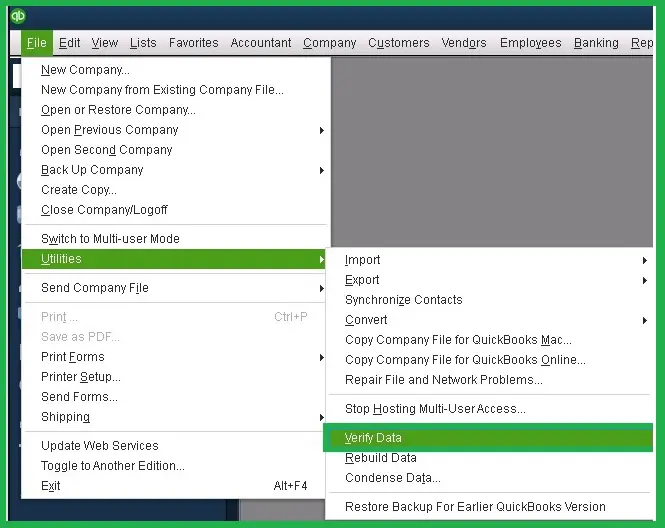 Utilities-and-select-Verify-Data