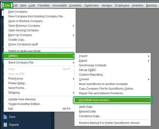 quickbooks-hosting-mode