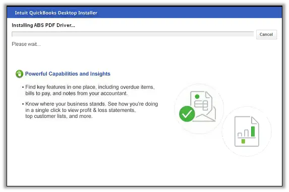 ABS PDF Driver Issue in QuickBooks