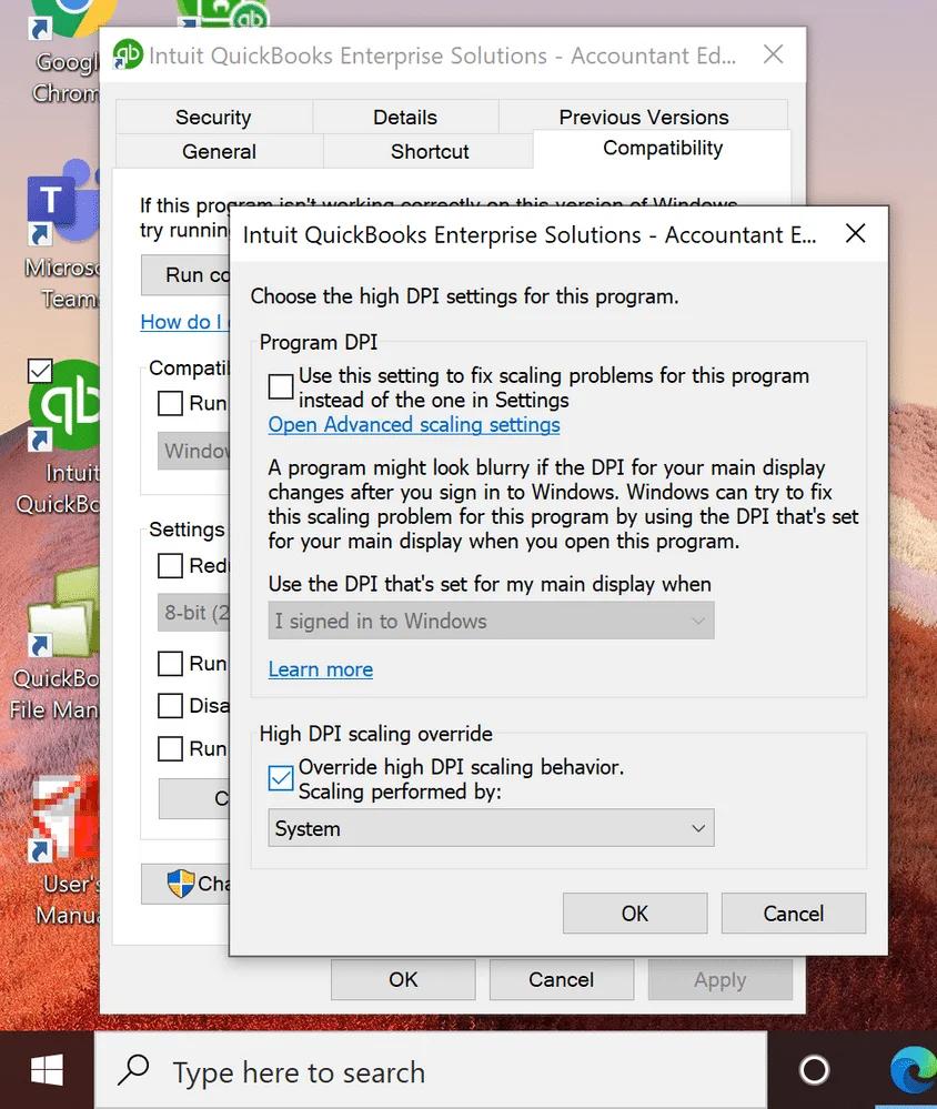 Changing-the-display-settings