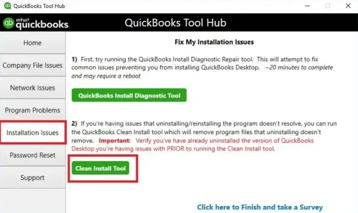 Install-QuickBooks-with-the-Clean-Install-tool