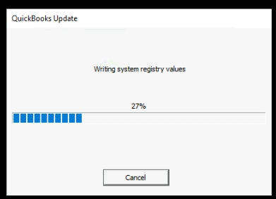 QuickBooks Update Stuck