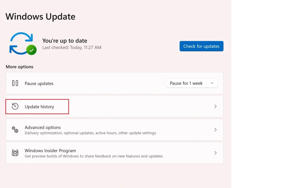 Windows 11 updates