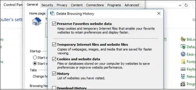 cookies-and-website-data-History