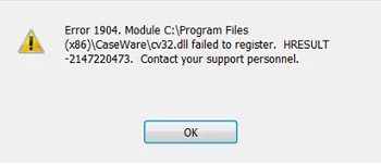 QuickBooks Error 1904