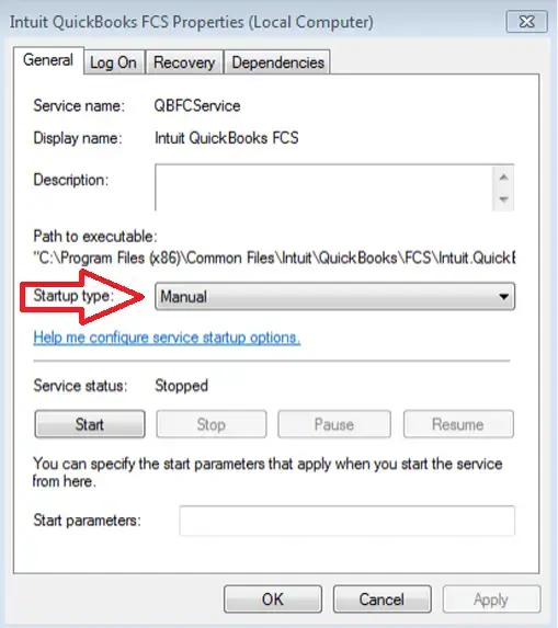 Intuit-QuickBooks-FCS-Properties-Manual