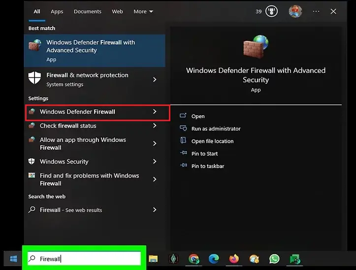 Check Antivirus and Firewall Settings
