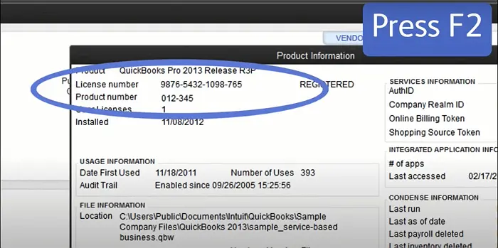 License-Information-and-a-product-key