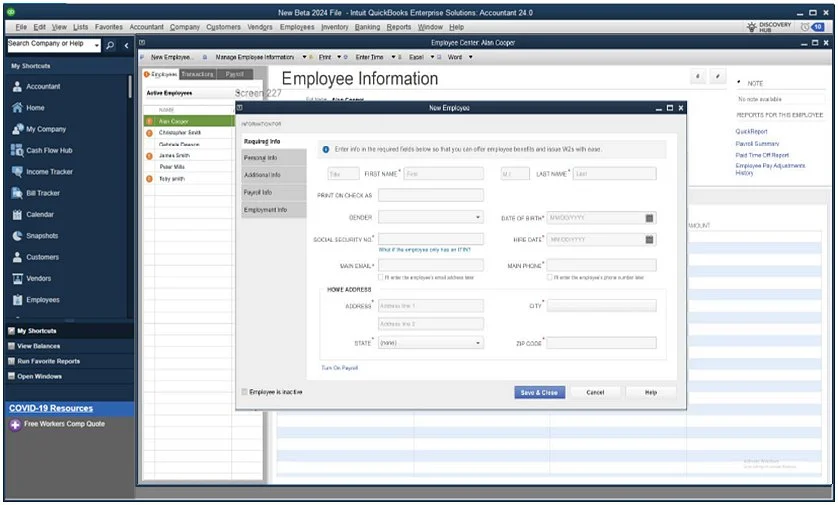 Employee Center_New Employee