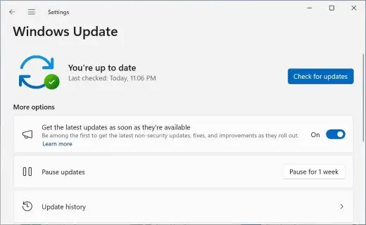 windows-update-toggle-on-for-lates-updates